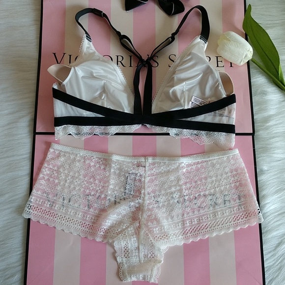 Size M🌺 VICTORIA'S SECRET BRALETTE + PANTY M - Picture 4 of 6